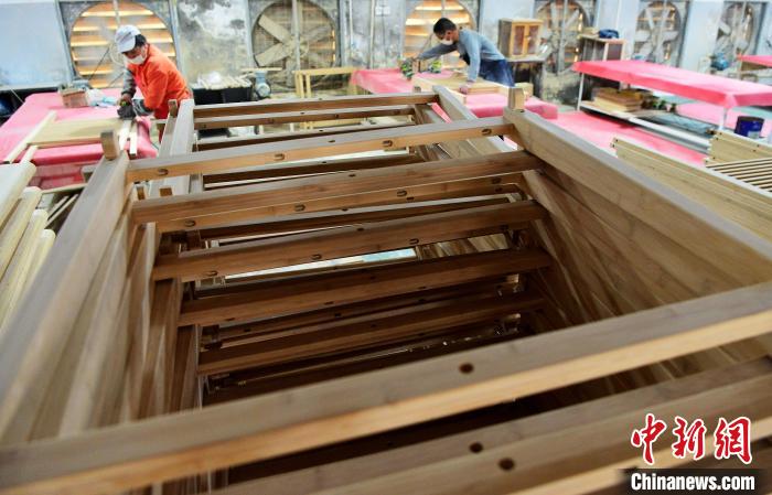 Фуцзяньны? Чжэнхэ ауданыны? бамбук ?н?мдер? 70-тен астам ел мен айма??а экспортталады