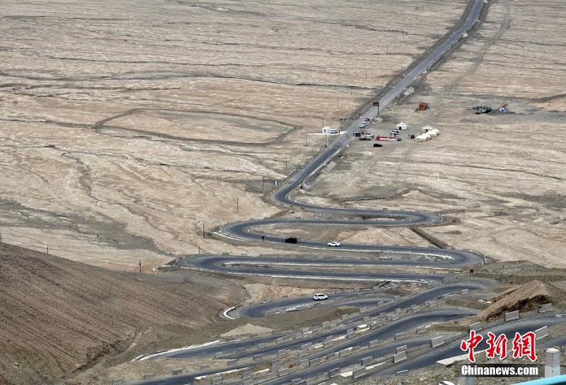 Шы?жа?да?ы ?жел?де танымал бол?ан тасжол? Паньлун ежелг? жолы ?айта ашылды