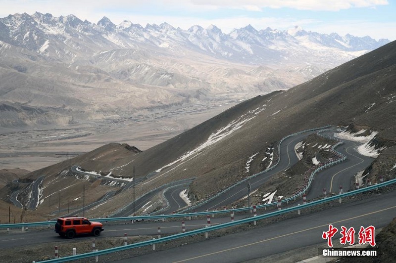 Шы?жа?да?ы ?жел?де танымал бол?ан тасжол? Паньлун ежелг? жолы ?айта ашылды