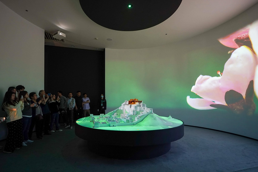 Потала сарайыны? арнайы к?рмес? Янчжоу ?лкен Канал м?ражайында ашылды