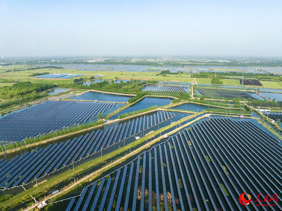 Дунхай, Цзянсу: Балы? шаруашылы?ы мен к?н энергиясын б?р?кт?р?п, экологиялы? ж?не т?мен к?м?ртект? болуды ж?зеге асырды