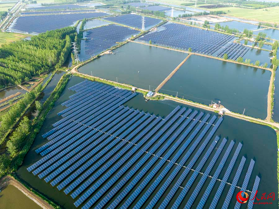 Дунхай, Цзянсу: Балы? шаруашылы?ы мен к?н энергиясын б?р?кт?р?п, экологиялы? ж?не т?мен к?м?ртект? болуды ж?зеге асырды