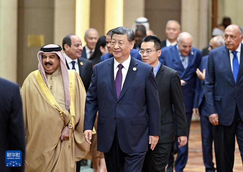 Си Цзиньпин ?ытай-Араб мемлекеттер? ынтыма?тасты?ы форумыны? оныншы министр д?режел? конференциясыны? ашылу салтанатына ?атысып, нег?зг? баяндама жасады