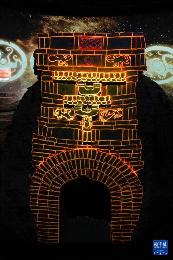 Шы?жа?да?ы ал?аш?ы жерасты ?аб?рлер?н?? ?ирандылары м?ражайы ресми т?рде ж?ртшылы??а ашылды