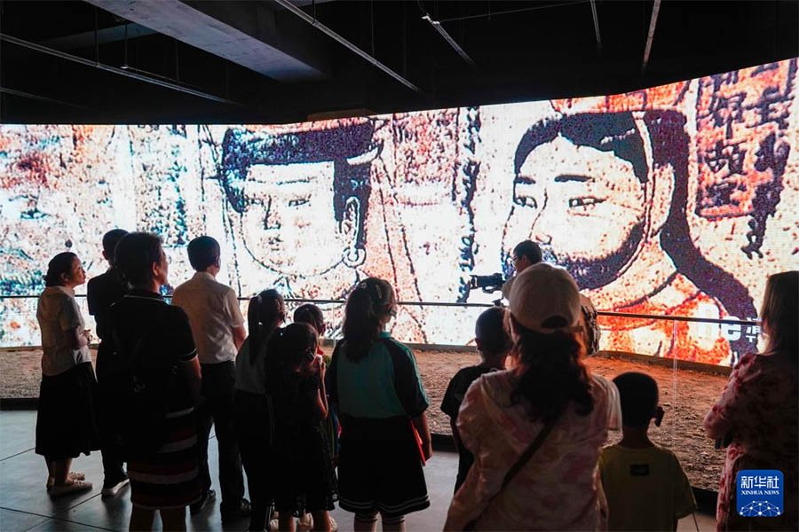 Шы?жа?да?ы ал?аш?ы жерасты ?аб?рлер?н?? ?ирандылары м?ражайы ресми т?рде ж?ртшылы??а ашылды