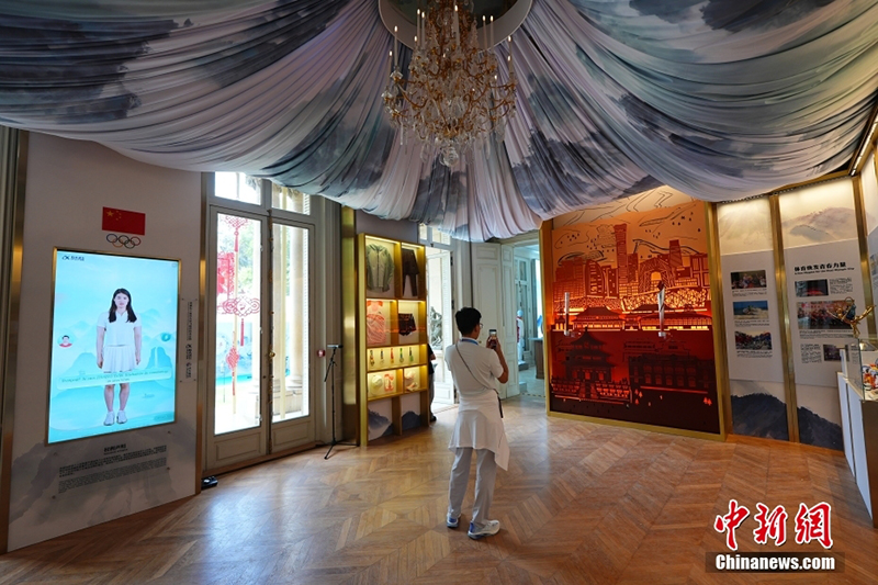 Париж Олимпиадасыны? ??ытай ?й?? ?она?тар?а ес?г?н ашты