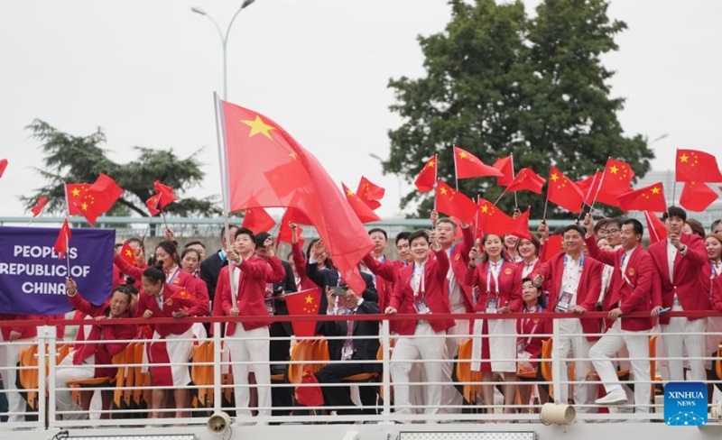 Парижде 33-?нш? жаз?ы Олимпиада ойындары ашылды