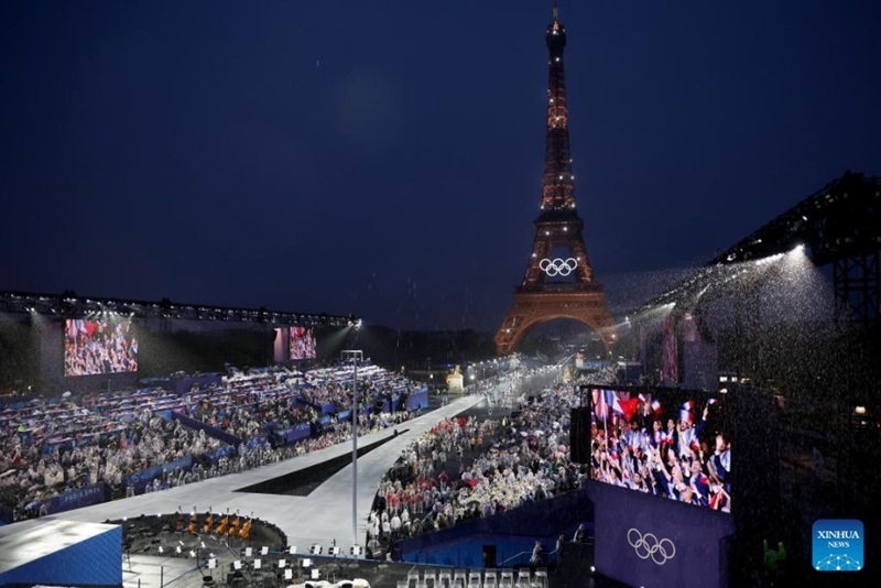 Парижде 33-?нш? жаз?ы Олимпиада ойындары ашылды