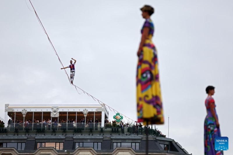 Парижде 33-?нш? жаз?ы Олимпиада ойындары ашылды