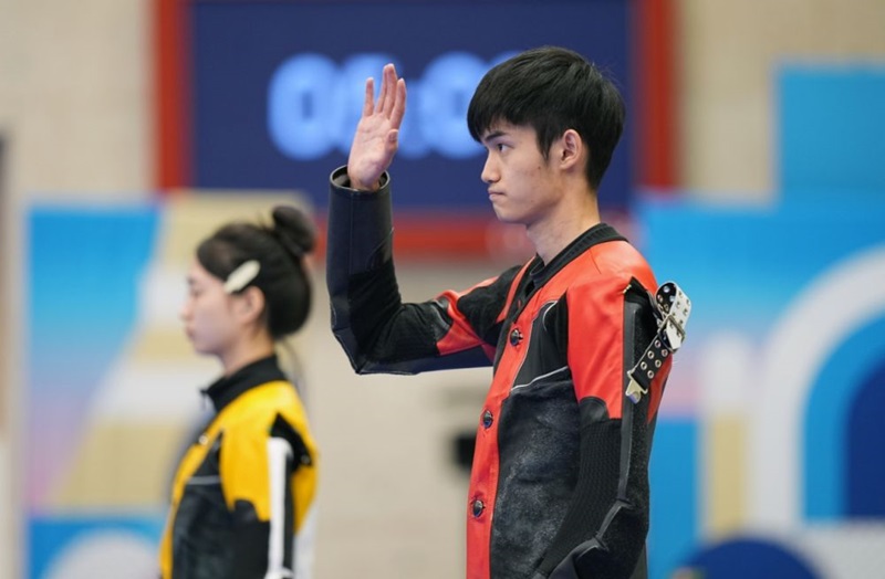 ?ытайлы? Хуан Юйтин мен Шэн Лихао ж?бы Париж Олимпиадасында ал?аш?ы алтын медальд? же??п алды