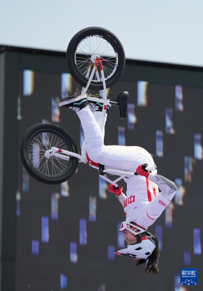 Фристайл bmx ?йелдер саяба?ы жарысыны? финалында ?ытайлы? ?сп?р?м чемпионатты же??п алды