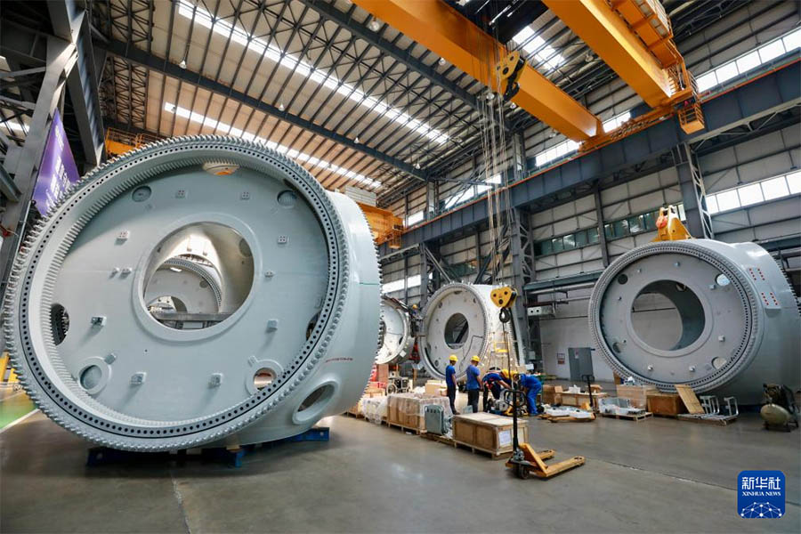 ?ытайды? те??з жел энергетикасы саласында?ы ал?аш?ы толы? ?нерк?с?пт?к жел?л?к индустриалды парк?