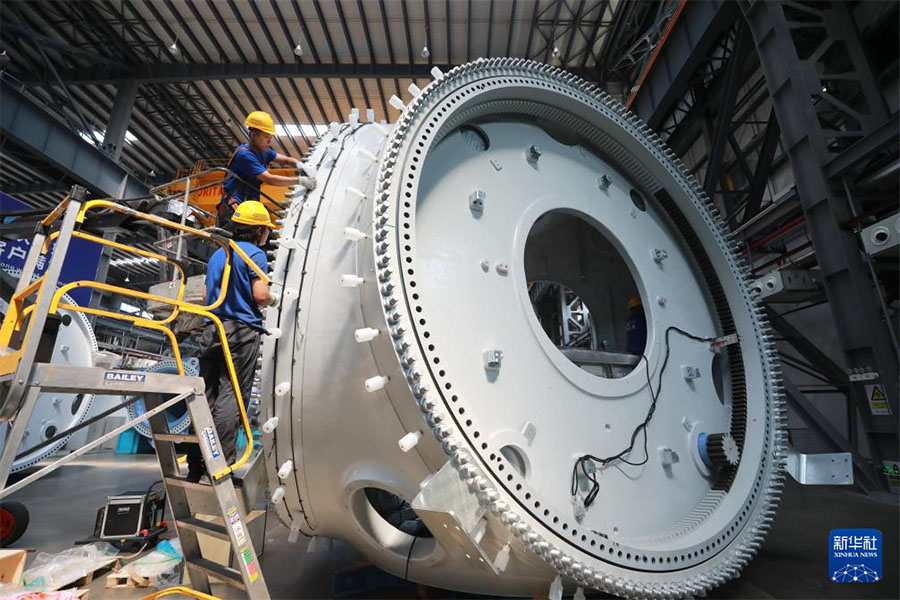 ?ытайды? те??з жел энергетикасы саласында?ы ал?аш?ы толы? ?нерк?с?пт?к жел?л?к индустриалды парк?