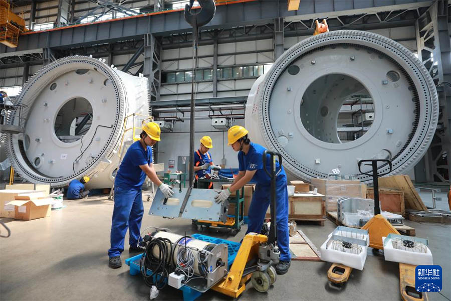 ?ытайды? те??з жел энергетикасы саласында?ы ал?аш?ы толы? ?нерк?с?пт?к жел?л?к индустриалды парк?