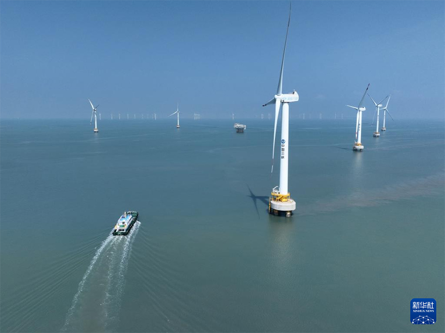 ?ытайды? те??з жел энергетикасы саласында?ы ал?аш?ы толы? ?нерк?с?пт?к жел?л?к индустриалды парк?