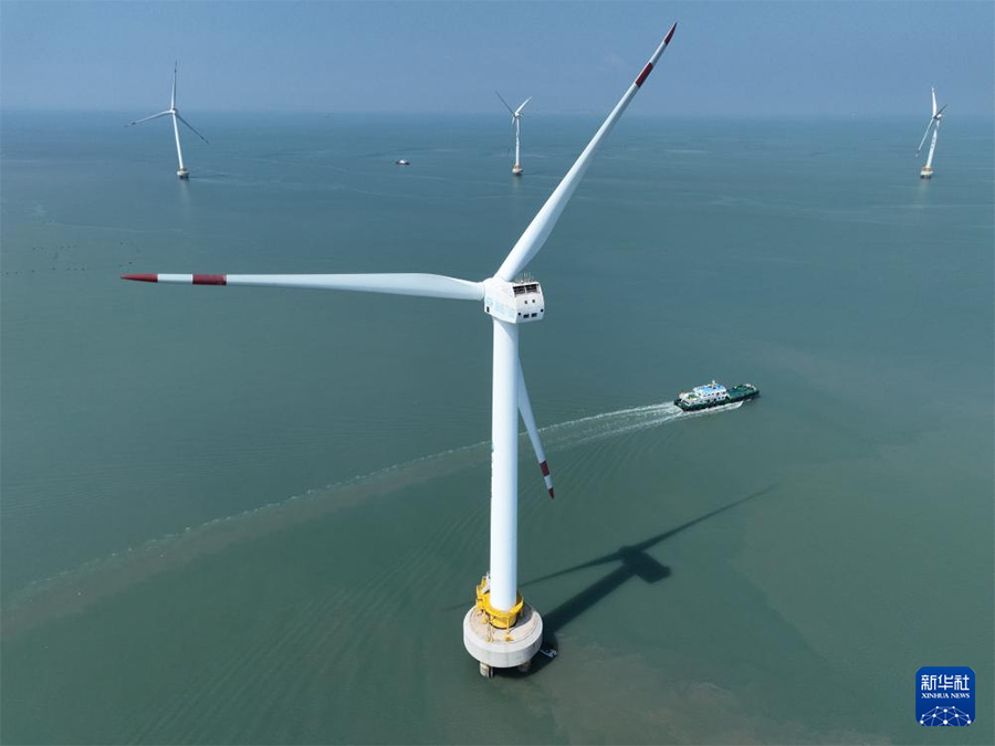 ?ытайды? те??з жел энергетикасы саласында?ы ал?аш?ы толы? ?нерк?с?пт?к жел?л?к индустриалды парк?