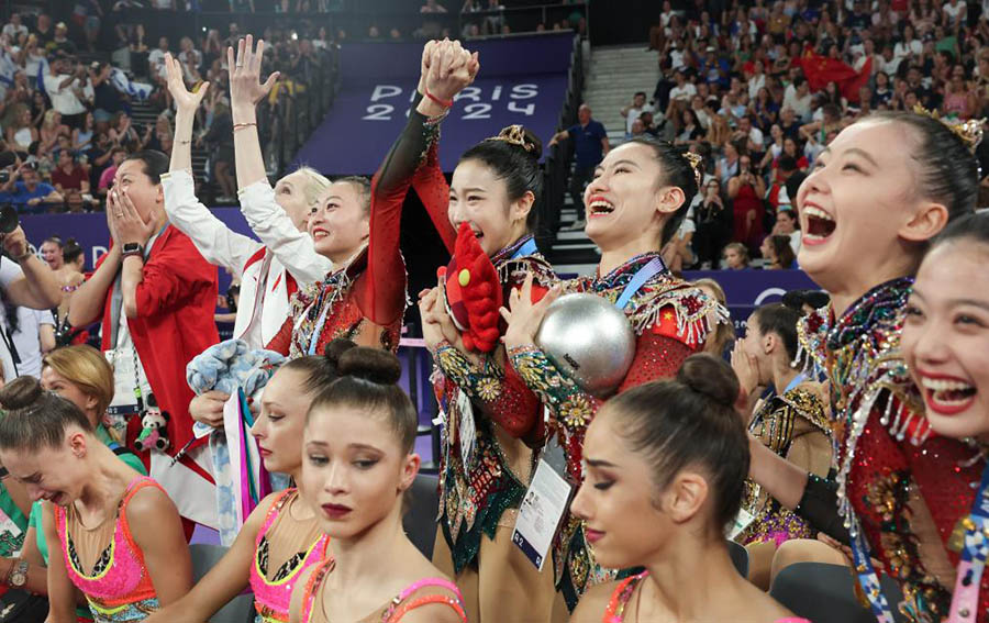 К?ркем гимнастикадан ?ытай ??рамасы Олимпиадада?ы ал?аш?ы алтын медал?н же??п алды