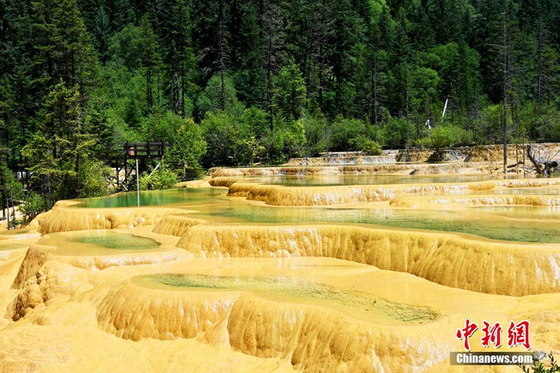 Сычуаньны? Цзючжайгоу ауданында?ы к?лш?ктер саяхат аума?ыны? к?р?н?с? туристерд? ?ызы?тырды