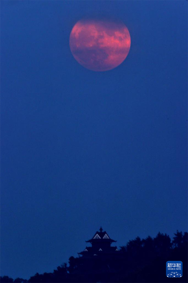 Биыл?ы ?Супер ай? 19 тамызды? т?нг? аспанында пайда болды