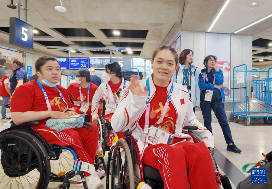 ?ытайды? паралимпиада делегациясы 21 тамызда Парижге аттанды