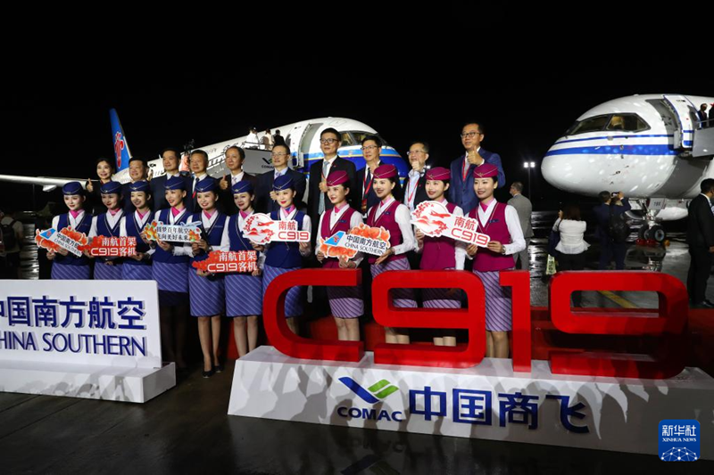 Отанды? ?р? C919 ?ша?ы Air China ж?не China Southern Airlines авиакомпанияларына жетк?з?лд?