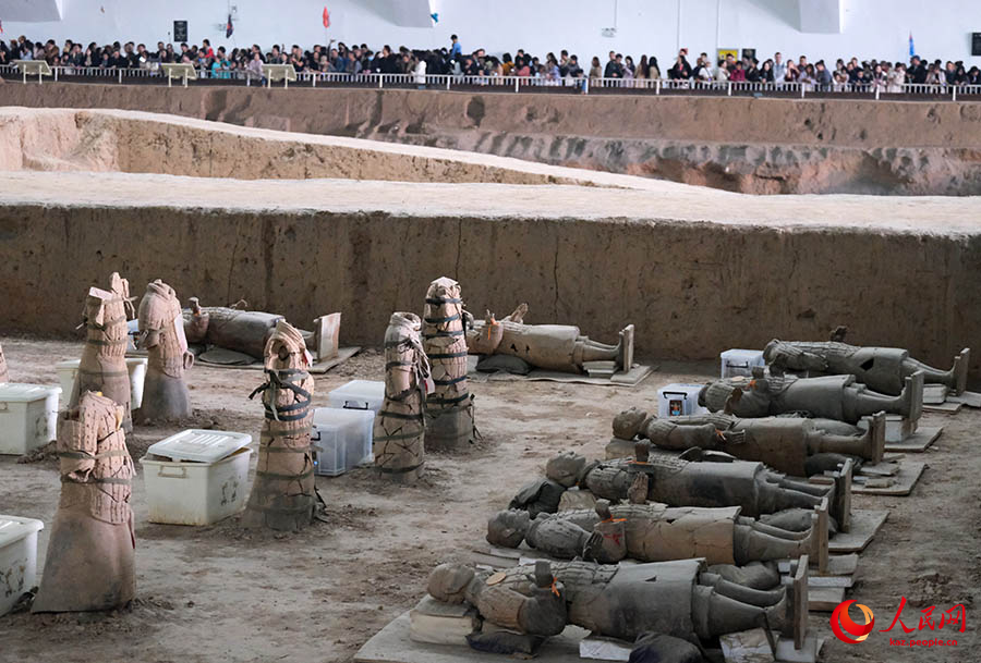 Сиань, Шэньси: Цинь Шихуанны? Терракоталы? жауынгерлер мен жыл?ылар музей? келуш?лерге толы болды