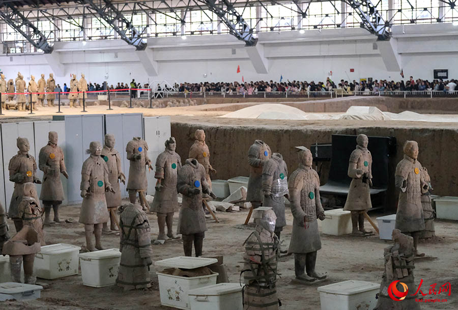 Сиань, Шэньси: Цинь Шихуанны? Терракоталы? жауынгерлер мен жыл?ылар музей? келуш?лерге толы болды