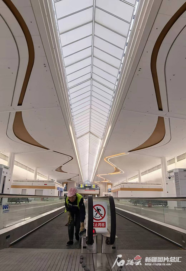 ?р?мж? ?уежайын ж?ндеу ж?не ке?ейту жобасыны? солт?ст?к терминалы ?имаратыны? ?шк? безенд?р?лу? ая?талды