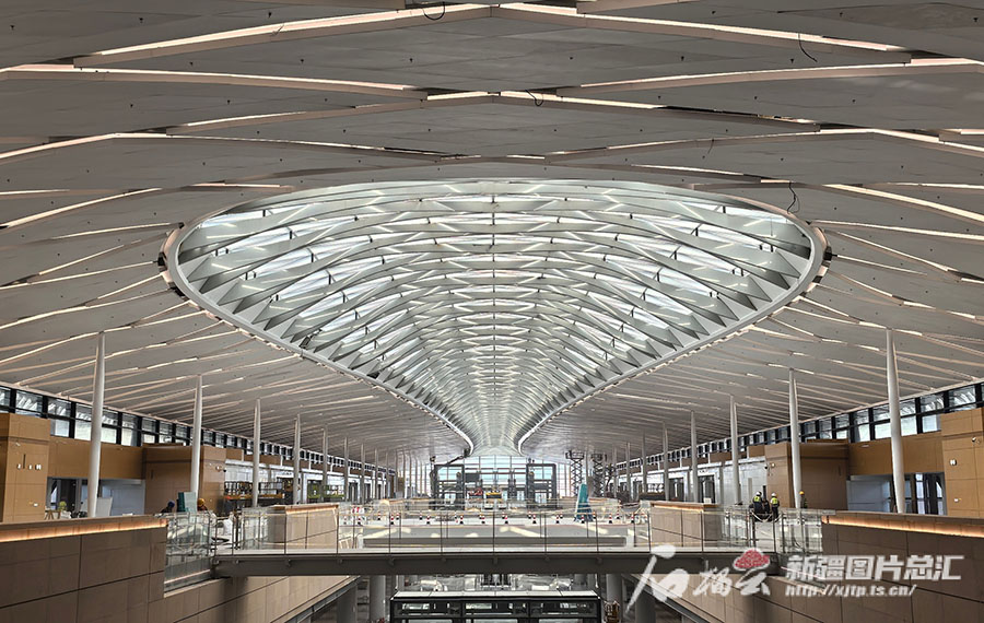 ?р?мж? ?уежайын ж?ндеу ж?не ке?ейту жобасыны? солт?ст?к терминалы ?имаратыны? ?шк? безенд?р?лу? ая?талды