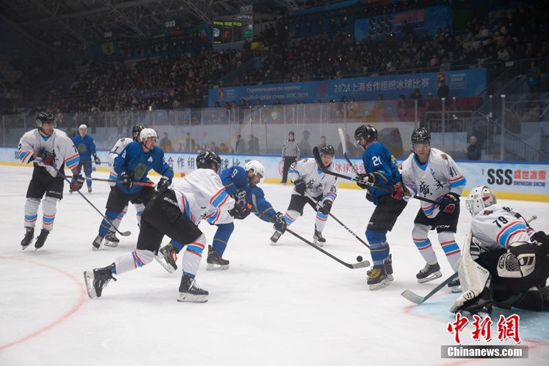 Харбиньде 2024 жыл?ы ШЫ?-ны? шайбалы хоккей жарысы басталды