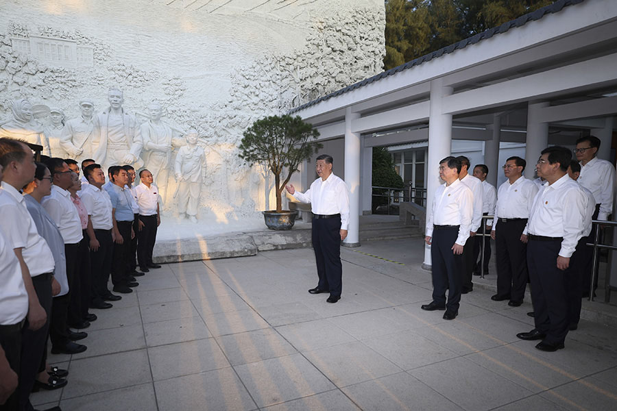 Си Цзиньпин Фуцзянь ?лкес?не ?ытай ?лг?с?ндег? модернизация ??рылысында батыл б?секелесуд? тапсырды