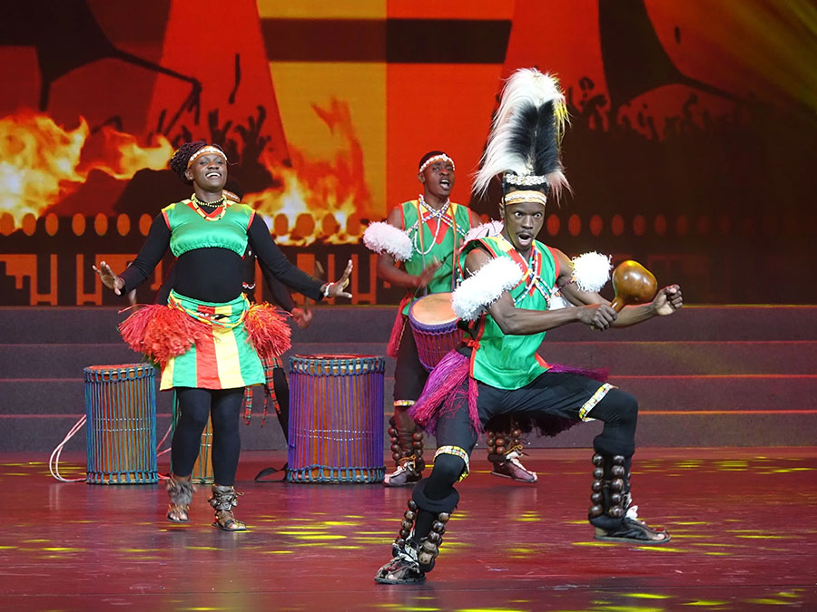 Сиань ?аласында 10-ыншы ?Ж?бек Жолы? Халы?аралы? ?нер фестивал? ашылды