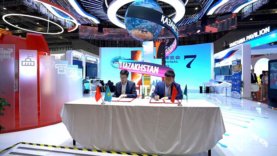 ?аза?стан CIIE-2024 бойынша рекордты? кел?с?мшарттар жасасты