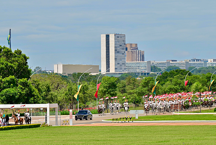 Си Цзиньпин Бразилия Президент? Л.И.Луламен кел?сс?з ж?рг?зд?