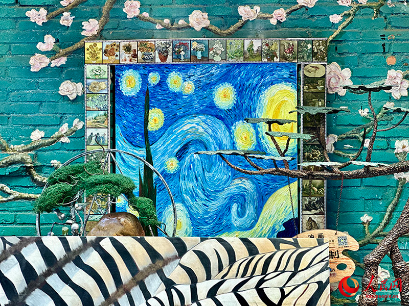 ?ытайды? майлы бояулы сурет ауылы