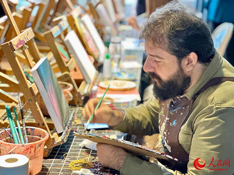 ?ытайды? майлы бояулы сурет ауылы