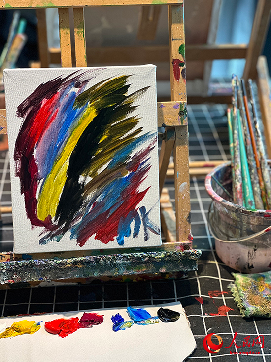 ?ытайды? майлы бояулы сурет ауылы