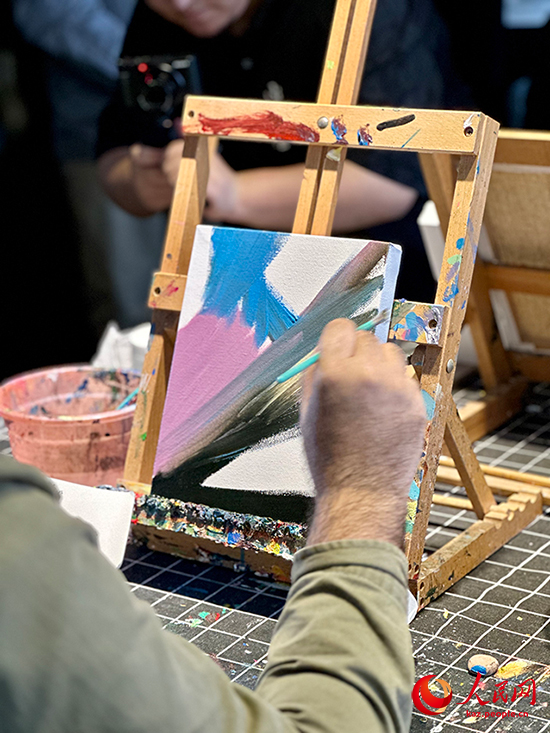 ?ытайды? майлы бояулы сурет ауылы