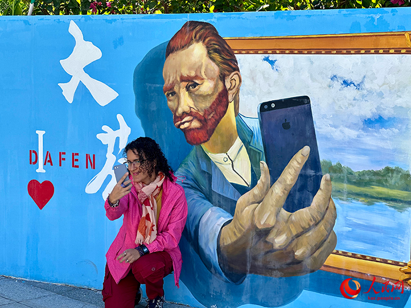 ?ытайды? майлы бояулы сурет ауылы