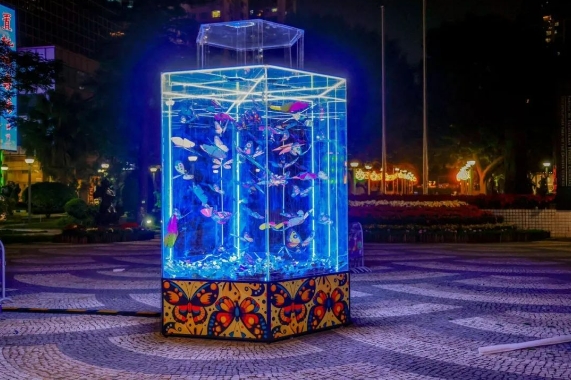 Аомэньн?? отан?а оралуыны? 25 жылды?ына арнал?ан шамдар шоуы басталды