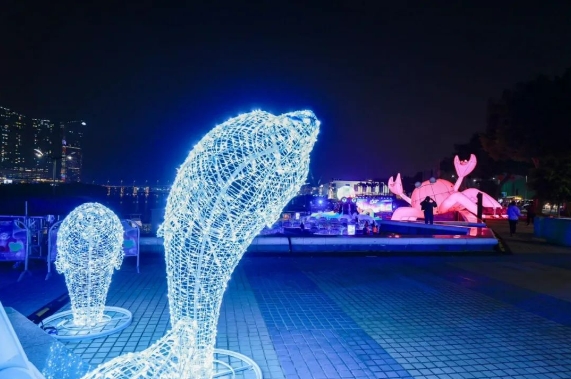 Аомэньн?? отан?а оралуыны? 25 жылды?ына арнал?ан шамдар шоуы басталды