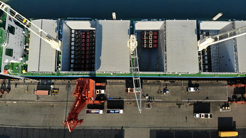 Циндао порты: ?О?т?ст?к-Шы?ыс Африка т?келей экспресс? апталы? рейс? ?ске ?осылды