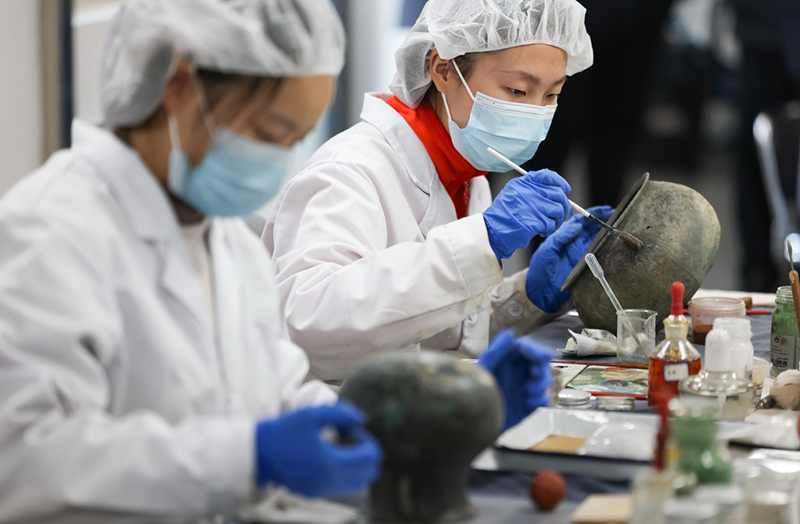 Сычуань ежелг? Шу ?ркениет?н ?ор?ау ж?не м?рагерл?к ету жобасыны? ек?нш? кезе??н бастады