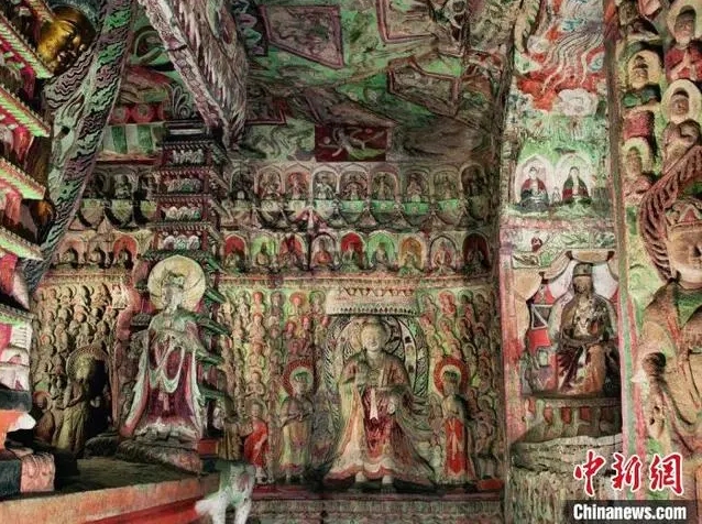 Юньган гроттосыны? 6-??г?р? мен 12-??г?р? ?айта ашылды