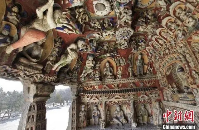 Юньган гроттосыны? 6-??г?р? мен 12-??г?р? ?айта ашылды