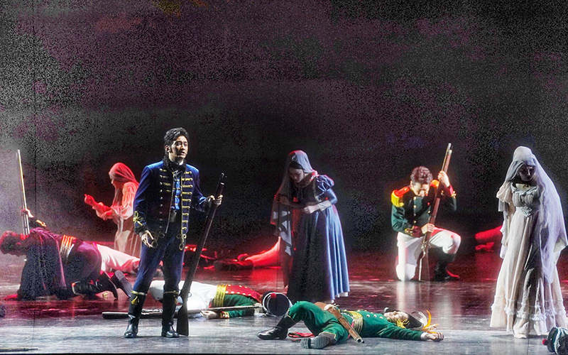 ?лтты? ?лкен театрды? ?Со?ыс ж?не бейб?тш?л?к? мюзикл? ?ойылды