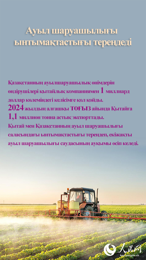 Жылды? ?ортынды- 2024 : Ана??рлым ны?ая т?скен ?ытай-?аза?стан ?арым-?атынасы