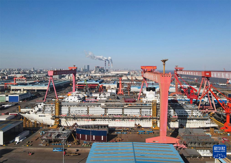 ?ытайда?ы ек?нш? ау?ымды отанды? круизд?к кеме ?Аида·Хуачэн? толы?ымен ??растырылып болды