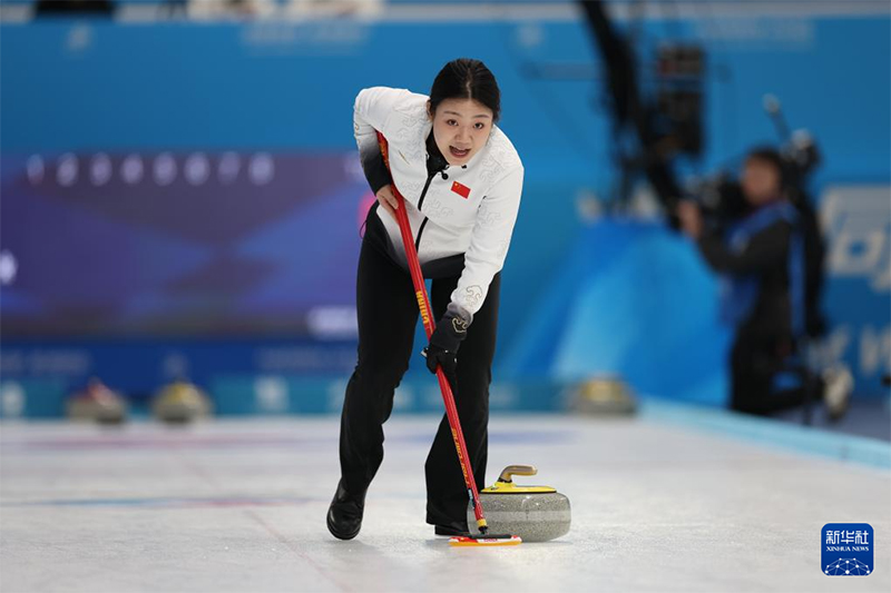 ?ытай ??рамасыны? ал?аш?ы медал?! Хань Юй/Ван Чжиюй ?ыс?ы аралас ж?пты? керлингтен ?ола медаль же??п алды