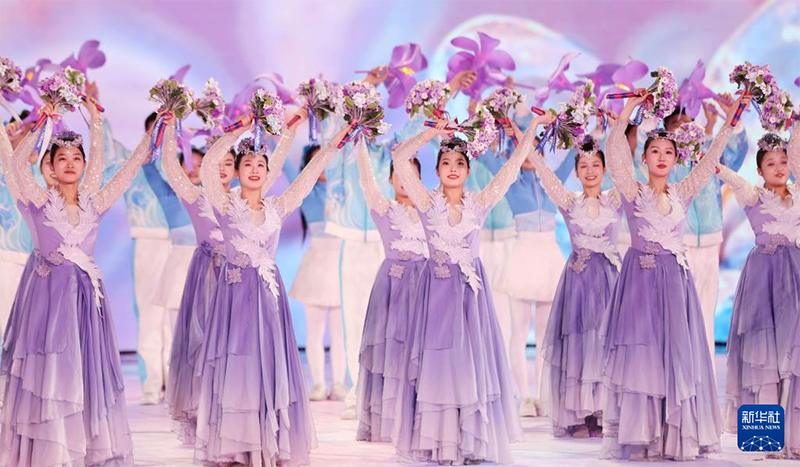 9-ыншы ?ыс?ы Азия ойындарыны? ашылу салтанаты ?тт?